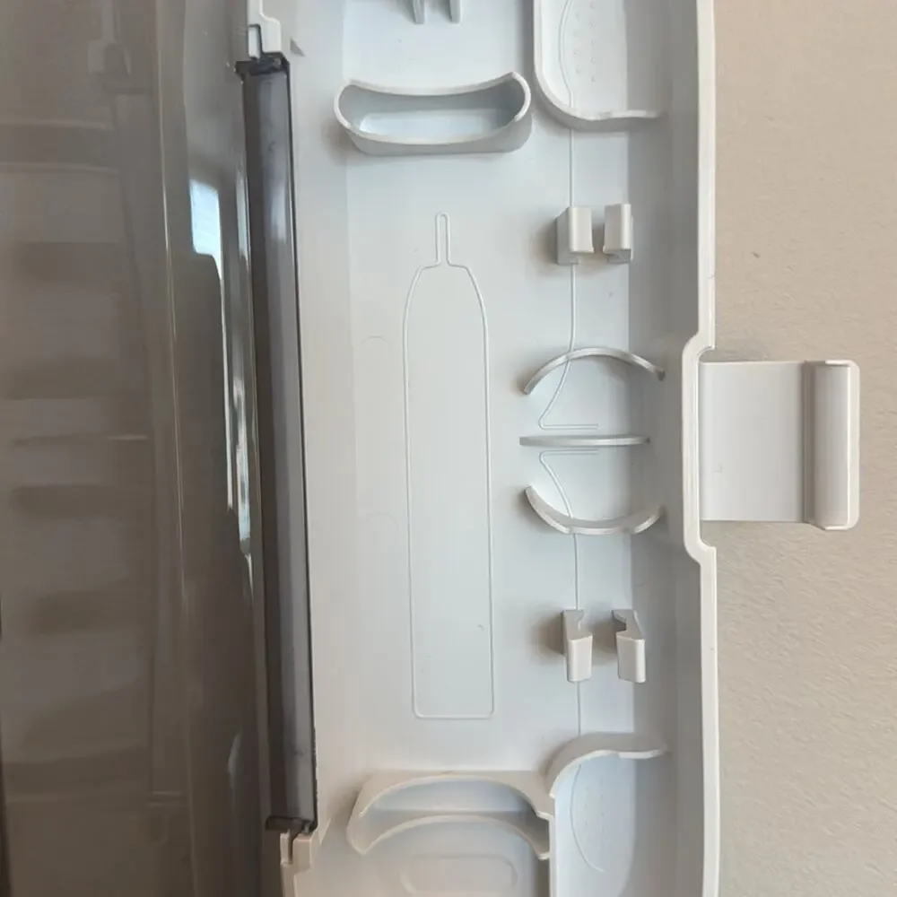 PHILIPS -new- Electric Toothbrush Gray Travel Case Accessory Holder